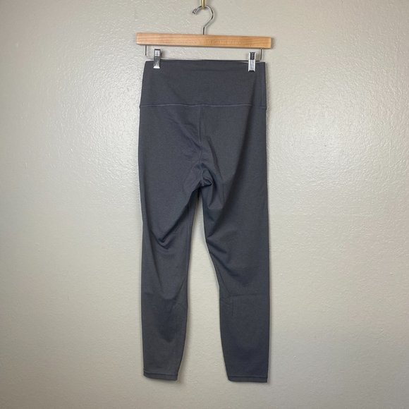 Everlane The Perform Legging Gray Lounge Basic Ankle 7/8 High Waist Large - Picture 6 of 11